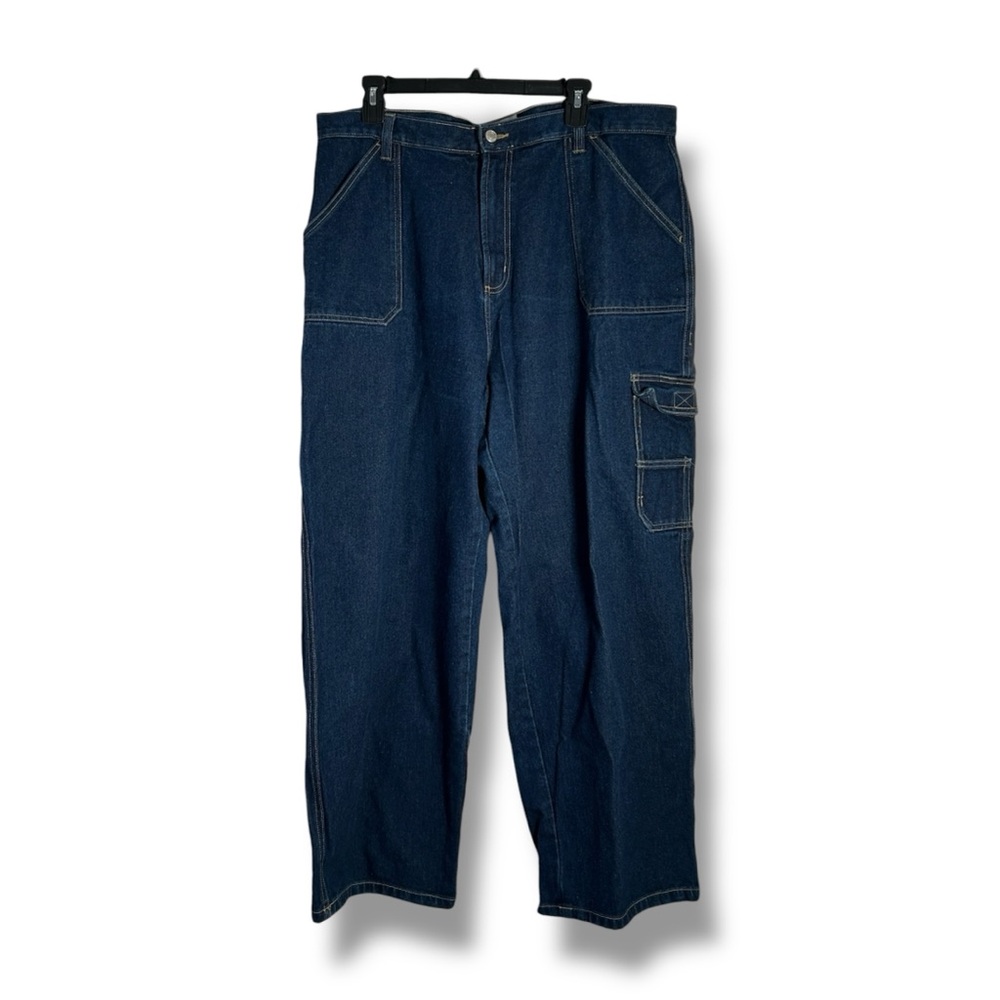 Vintage Adriana Sport Dark Wash Ultility Style Jeans Size 20W - “Nydia”